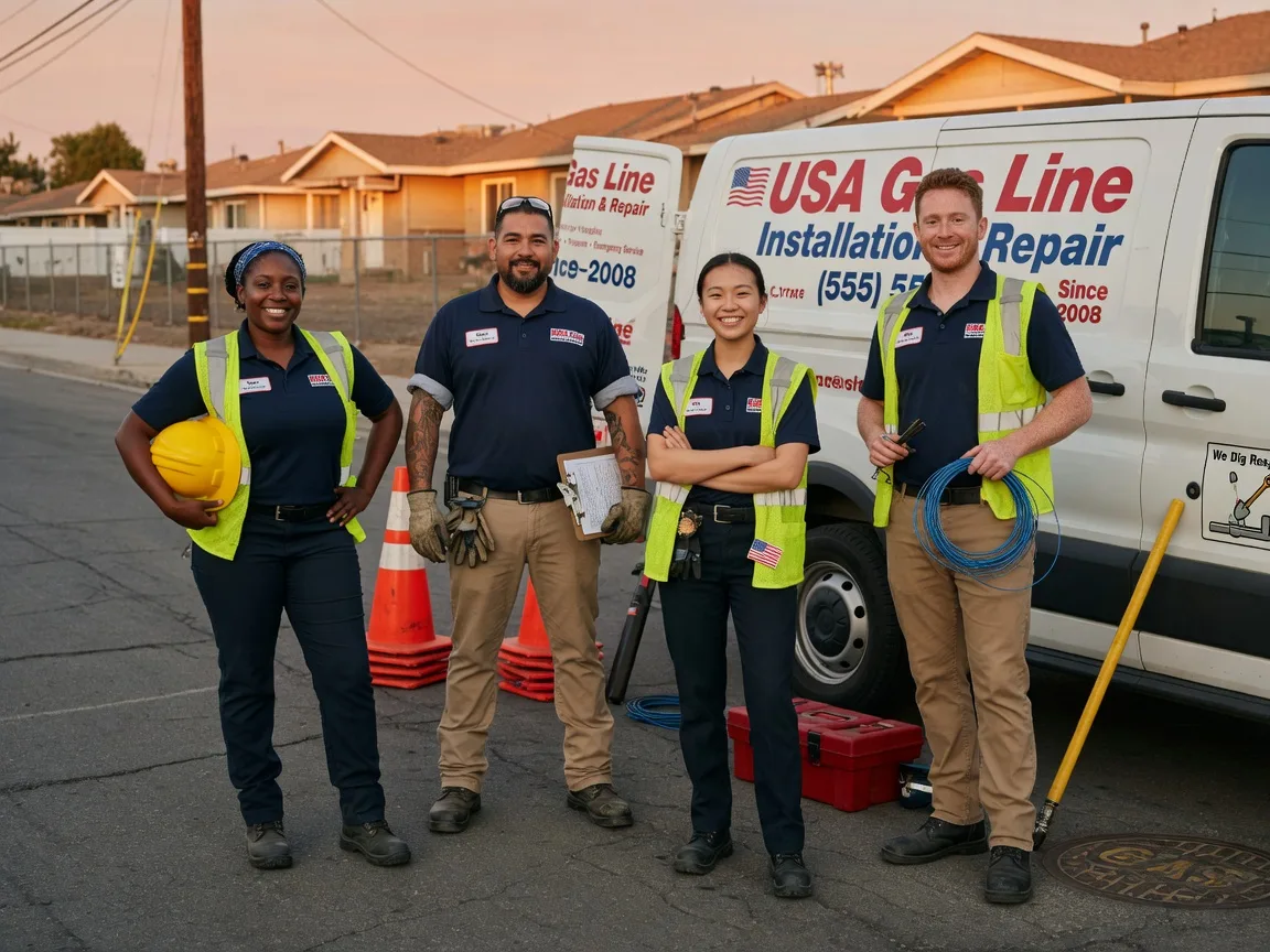 Gas Line Installation company in Bruni, TX